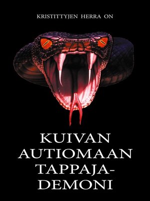 cover image of Kuivan Autiomaan Tappaja-Demoni